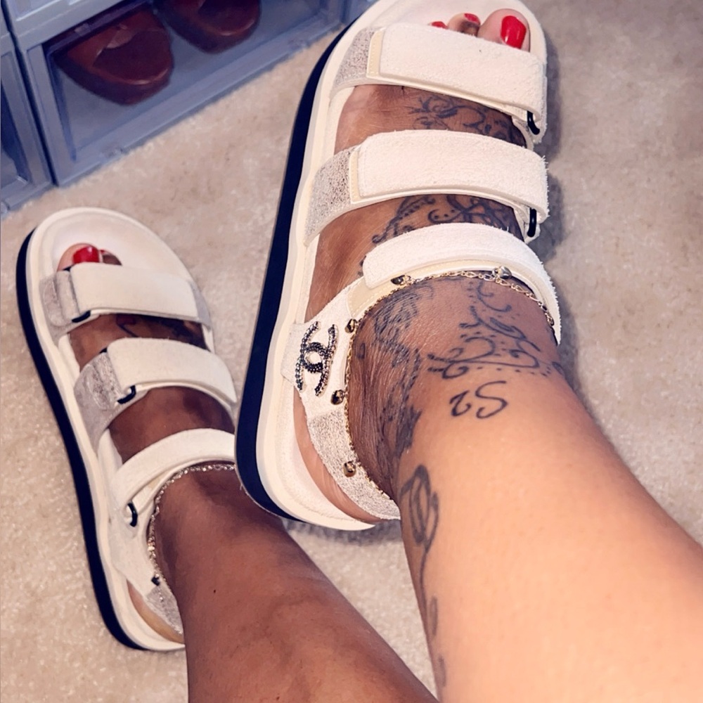 💯 Auth Chanel Sandals - Picture 11 of 14